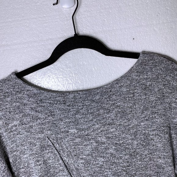 American Eagle M Gray Tulip Hem Oversized Sweater - Picture 5 of 10